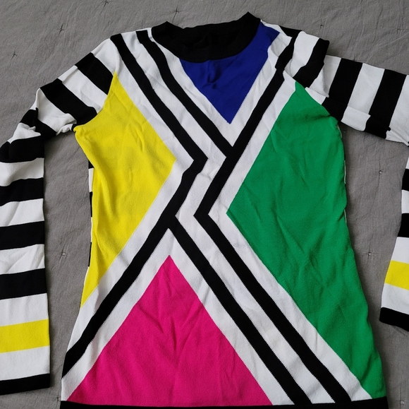 MARCCAIN stripes sweater - Picture 2 of 3